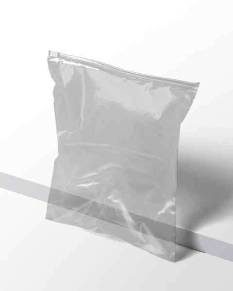 Fermuarlı Poşet Şeffaf