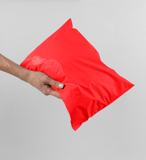 Kırmızı  Kargo Poşeti