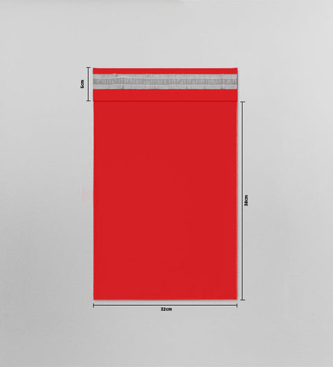 Kırmızı  Kargo Poşeti