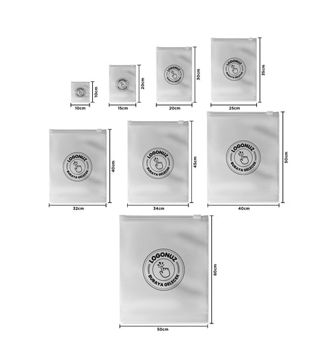 Firmanıza Özel  Fermuarlı Poşet