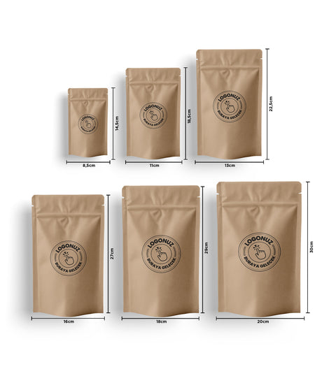 Firmanıza Özel Kraft Doypack