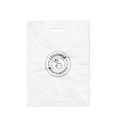 Firmanıza Özel Takviyesiz El Geçme Mağaza Poşeti