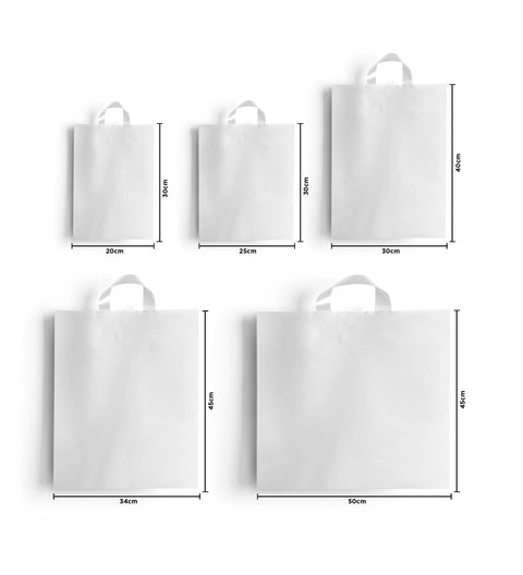 Yumuşak Saplı Mağaza Poşet