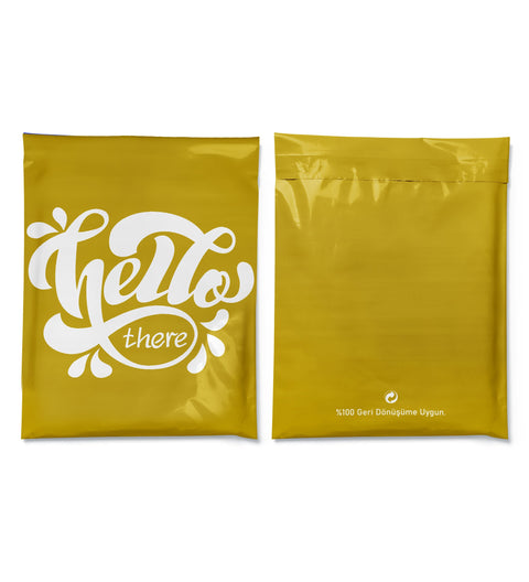 Hello Baskılı Kargo Poşeti