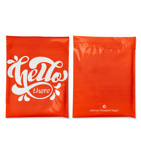 Hello Baskılı Kargo Poşeti