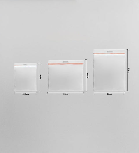 El Geçme Kilitli Poşet 30*45