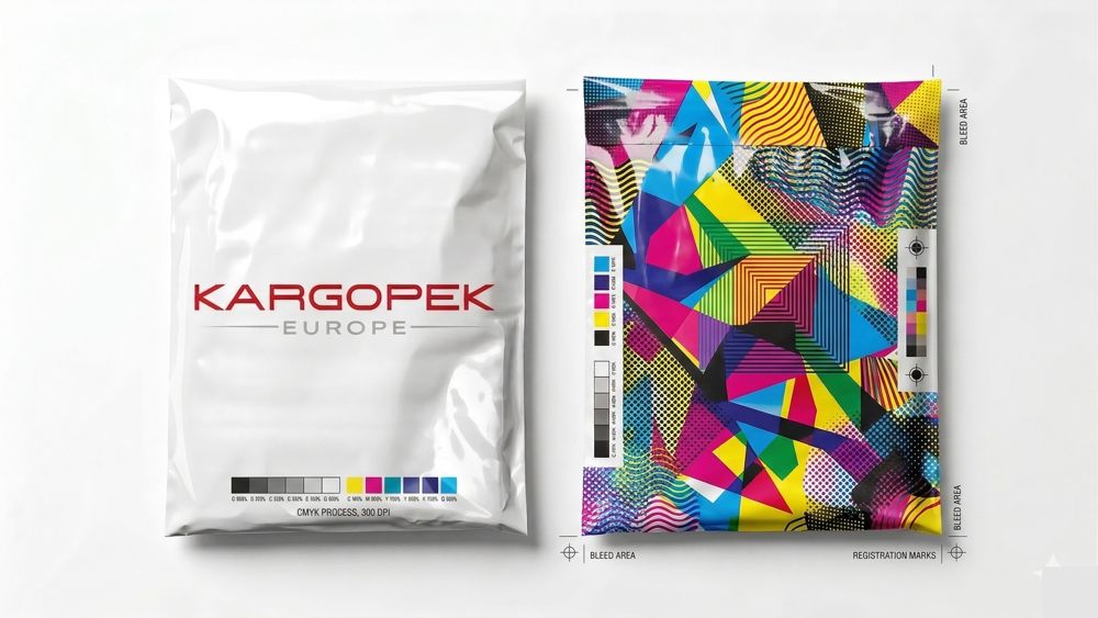 Bolsas de mensajería lisas e impresas personalizadas fabricadas por Kargopek